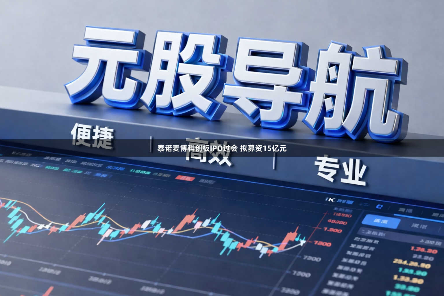 泰诺麦博科创板IPO过会 拟募资15亿元