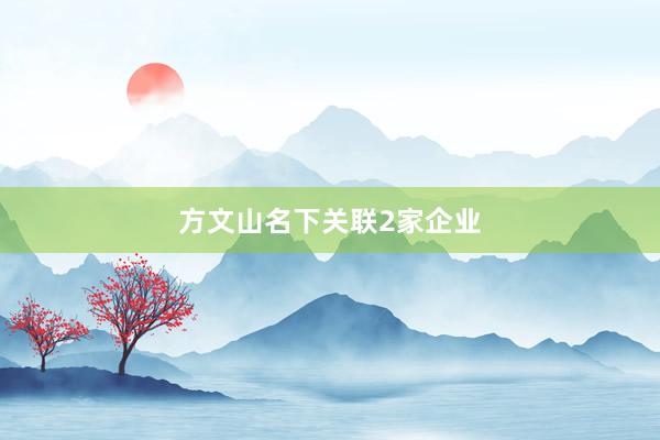 方文山名下关联2家企业